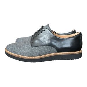 Clarks Black and Gray Women's Loafers